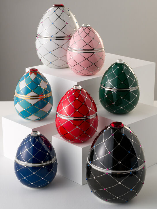 Ароматическая свеча Bois de Russie White with Silver Stripes, 450 г Ladenac Milano | Фото 2