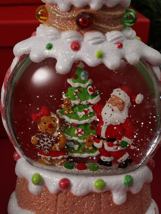 Новогодний сувенир Фонарь пряничный 12×7,5×24,5 см Timstor | Фото 4