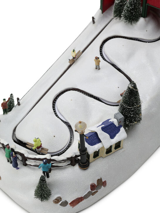 Новогодний сувенир &quot;Альпийский слалом&quot;, адаптер Musicboxworld | Фото 8