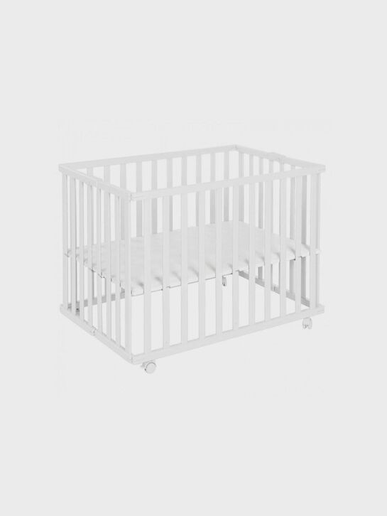 Манеж детский складной Foldable playpen белый, 74 х 100 см Roba | Фото 8