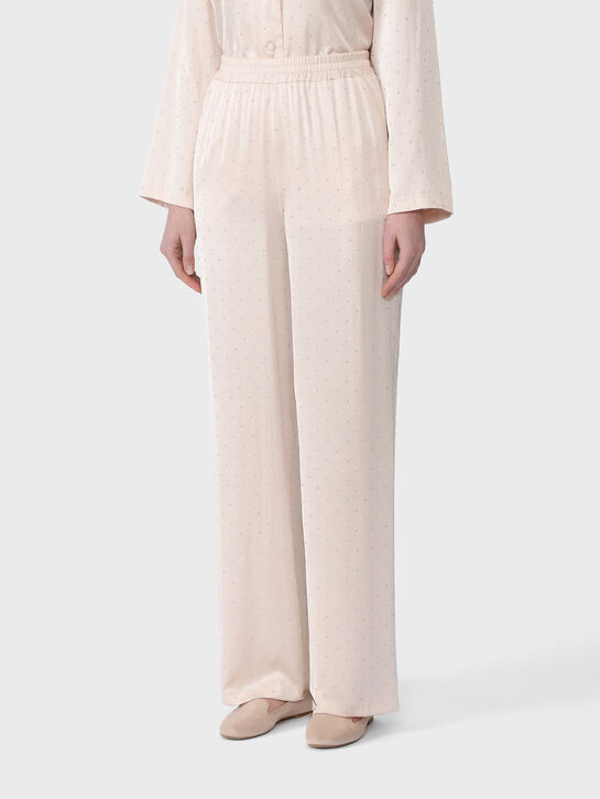 Комплект: жакет+брюки с мелкими стразами Flashin | Фото 8