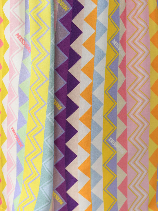 Шорты с принтом &quot;зигзаги&quot; Missoni | Фото 3