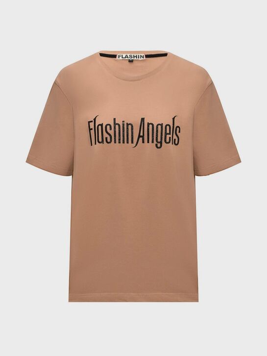 Футболка с черной надписью Flashin | Фото 1