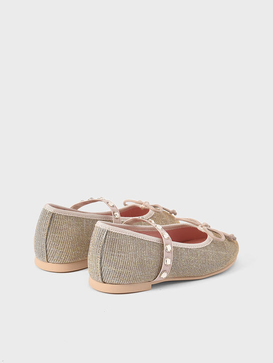 Туфли со стразами Pretty Ballerinas | Фото 3