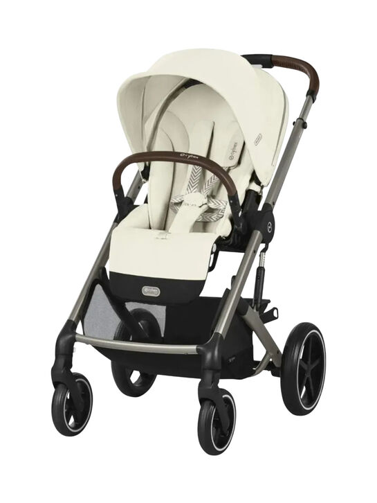 Коляска 2в1 Balios S Lux TPE Seashell Beige с дождевиком CYBEX | Фото 2