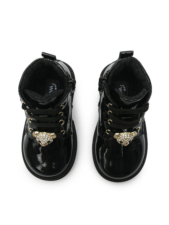 Ботинки с флисовой подкладкой, черные Walkey | Фото 5