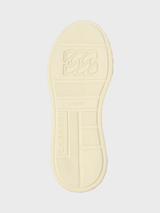 Кеды с лого на подошве Casadei | Фото 5