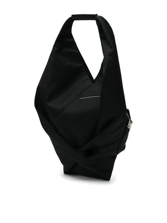 Сумка с накладным карманом, черная MM6 | Фото 5