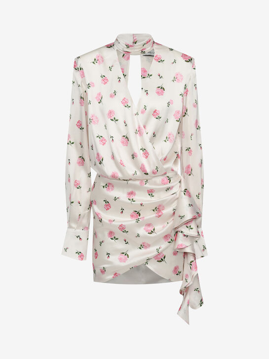 Платье мини с цветочным принтом Roses & Lace | Фото 1