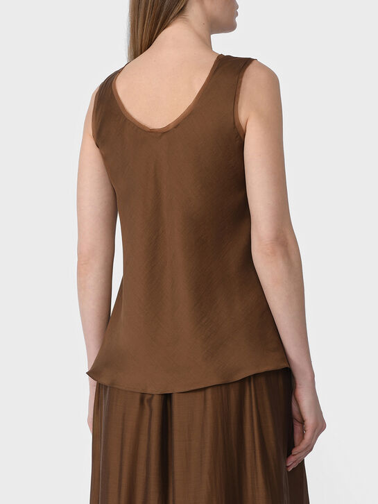 Топ шоколадного оттенка Flashin | Фото 4