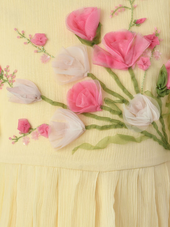 Платье с объемными тюльпанами Eirene | Фото 4