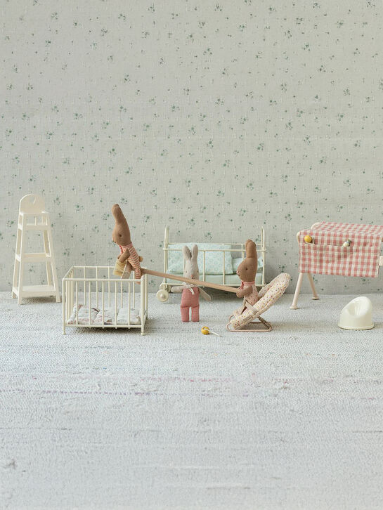 Игрушка Мой Рыжий Кролик в клеточку Maileg | Фото 2