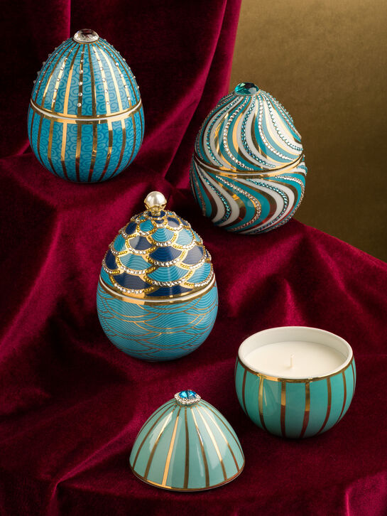 Ароматическая свеча Bois de Russie Espiral Blue, 200 г Ladenac Milano | Фото 2