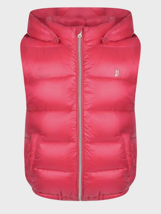 Стеганый жилет цвета фуксии Herno | Фото 1