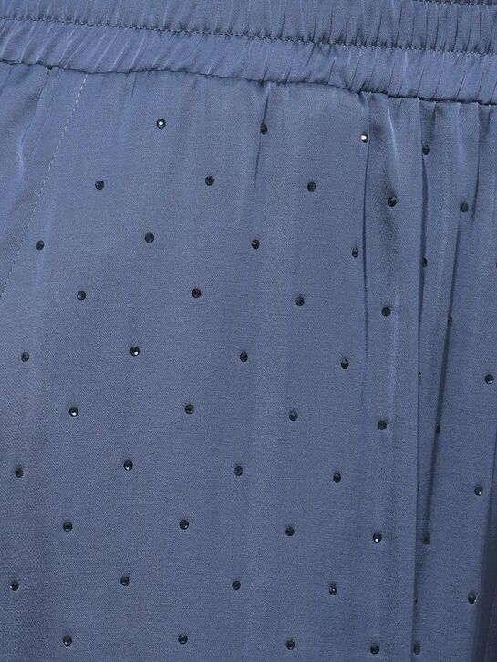 Комплект: жакет+брюки с мелкими стразами Flashin | Фото 21