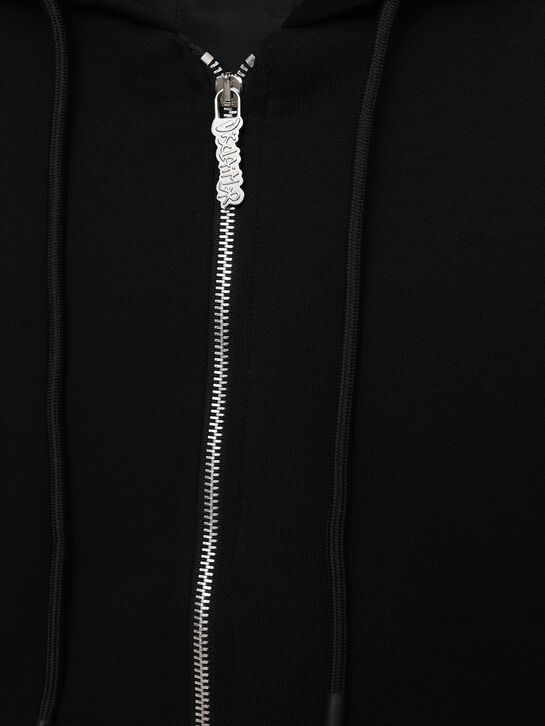 Куртка утепленная с капюшоном, черная Disclaimer | Фото 3