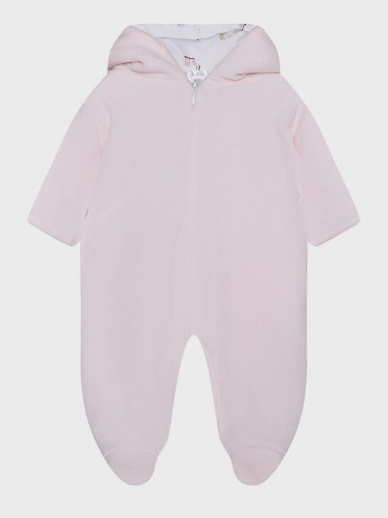 Комбинезон с капюшоном на трикотажной подкладке Lyda Baby | Фото 1