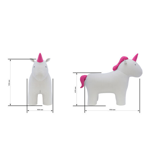 Пуф Unicorn, ткань Omega 2/Компаньон Enigma 24 Leset | Фото 8