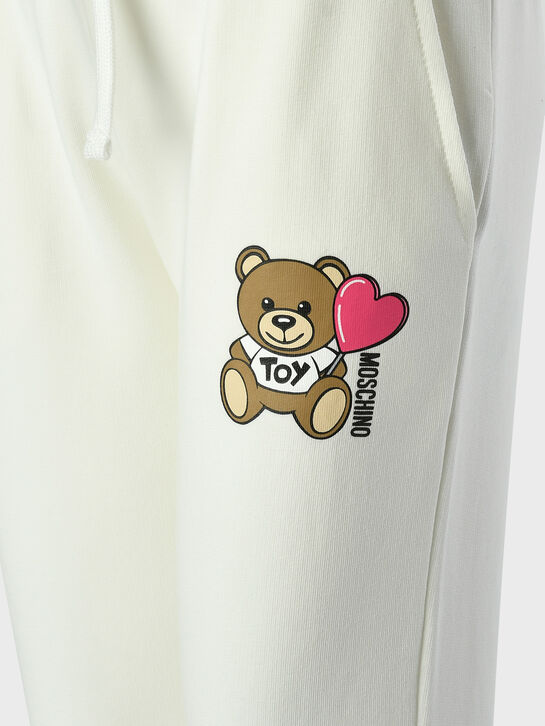 Спортивный костюм белого цвета Moschino | Фото 6