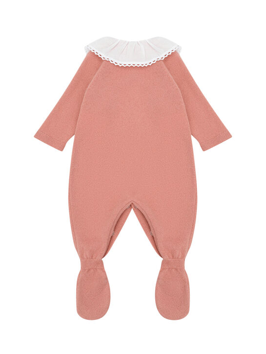 Комбинезон с белым воротником, розовый Born to Bloom | Фото 2