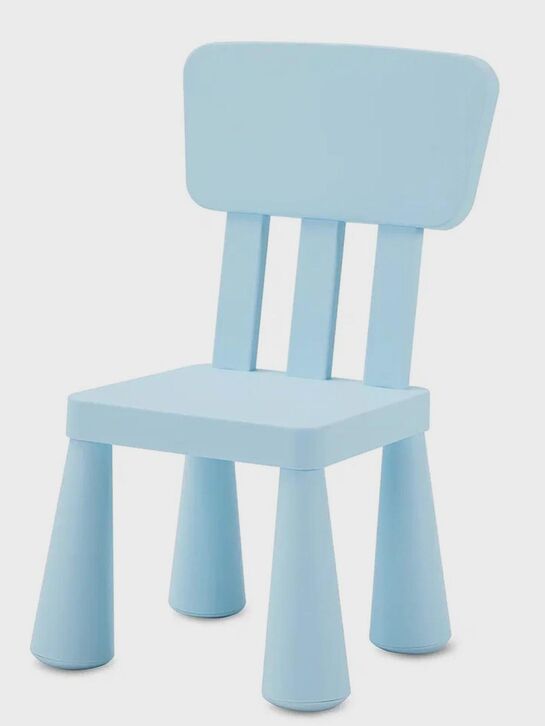 Стул детский модель MINI, нежно - голубой BABYROX | Фото 1