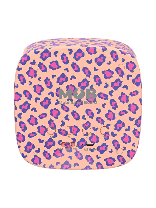 Светильник-часы Billy Clock Pink Leopard MOB | Фото 2