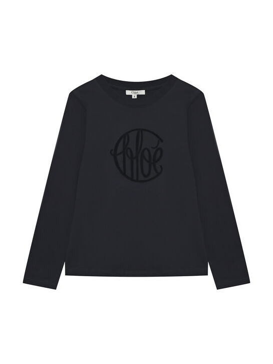 Лонгслив с лого на груди Chloe | Фото 1