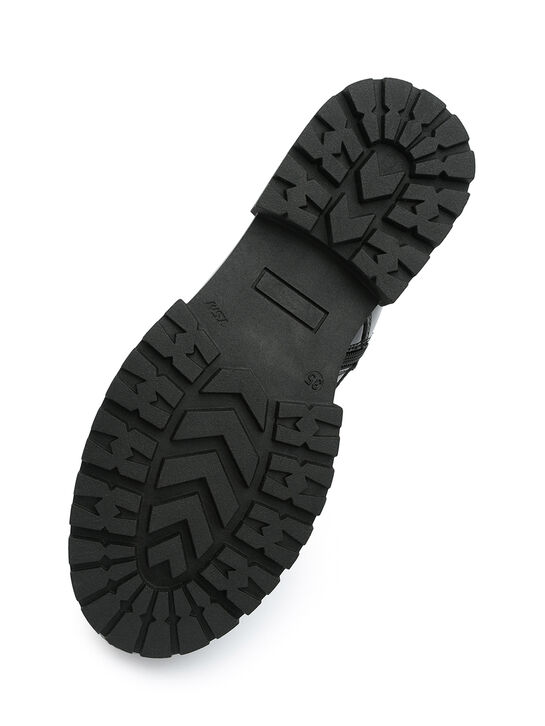 Ботинки лаковые с бархатными шнурками, черные Morelli | Фото 7