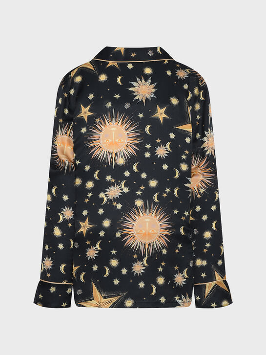 Комплект: рубашка и брюки, с принтом &quot;звездное небо&quot; Dan Maralex | Фото 8