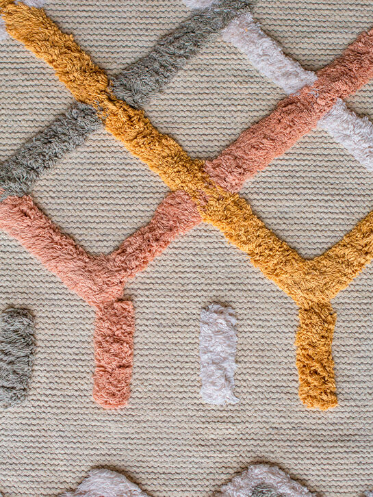 Хлопковый ковер Dreams of Geometry 120х180 см Lillaland | Фото 14