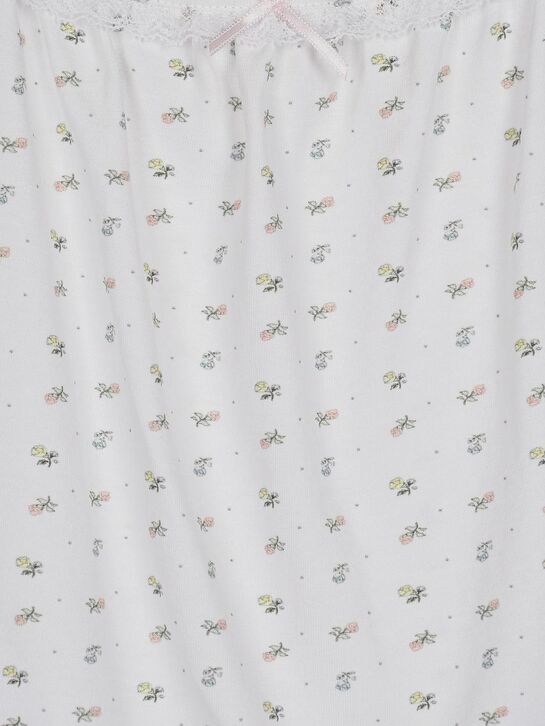 Майка с принтом в цветочек Story Loris | Фото 3