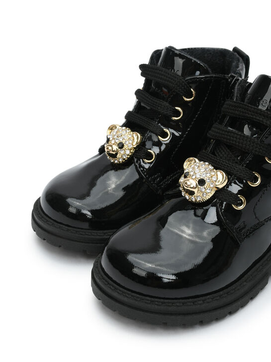 Ботинки с флисовой подкладкой, черные Walkey | Фото 4