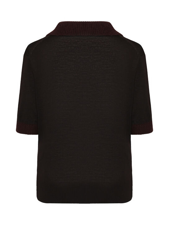 Джемпер из шерсти, темно-коричневый Dorothee Schumacher | Фото 6