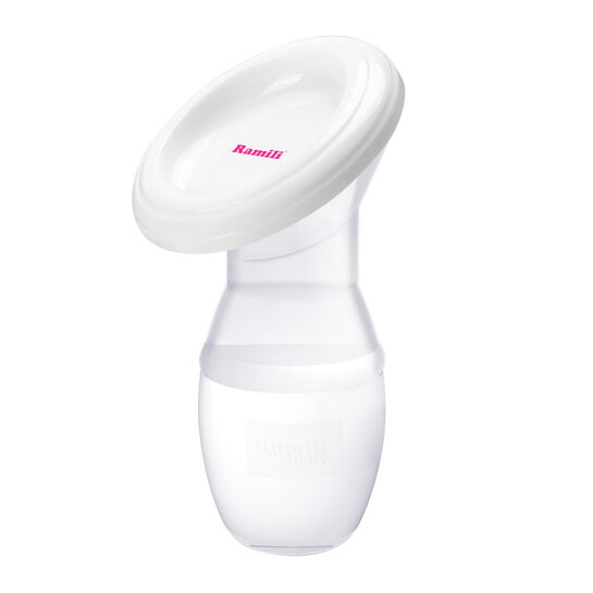 Ручной молокоотсос MC200 с двумя противоколиковыми бутылочками Ramili | Фото 5
