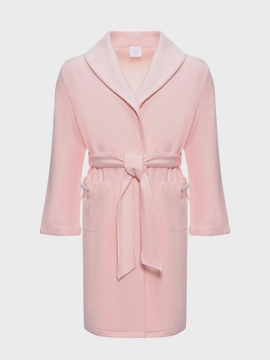 Халат с бантами, розовый AMIKI | Фото 1