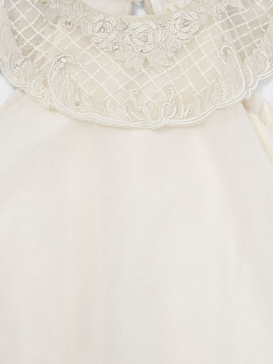 Платье с вышивкой из бисера Maison Ava | Фото 5