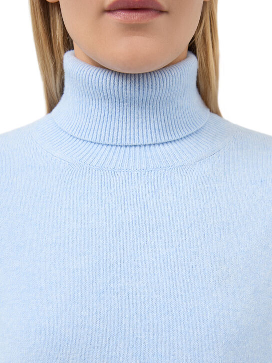 Базовый свитер, голубой Pietro Brunelli | Фото 4