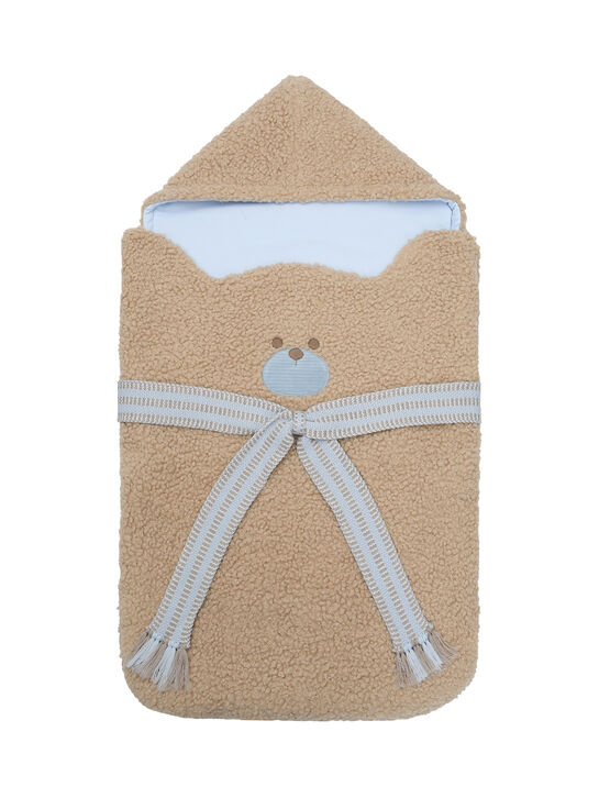 Конверт с декором &quot;медвежонок&quot;, бежевый Marlu | Фото 1