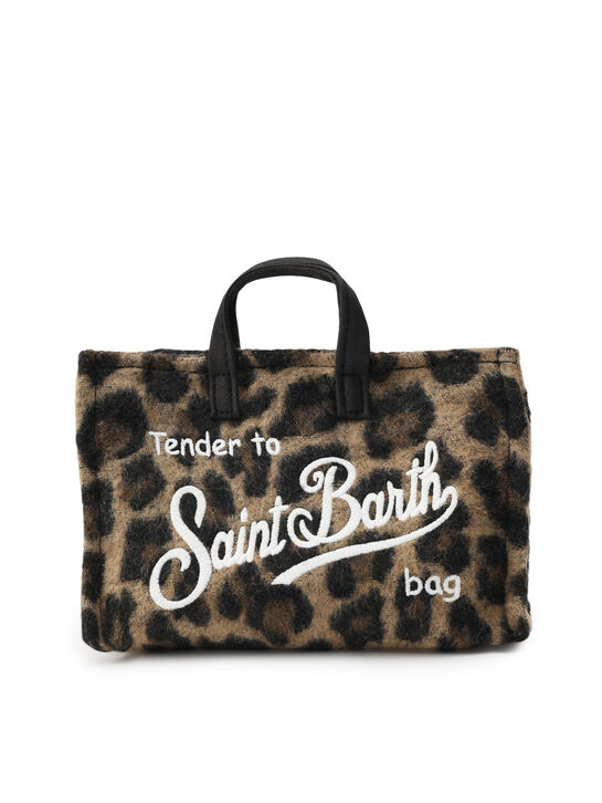 Сумка для телефона леопардовая Saint Barth | Фото 1