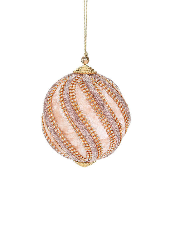 Елочный шар с золотыми деталями, 10 см Goodwill | Фото 1