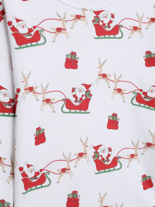 Пижама, принт санта на оленях Lyda Baby | Фото 7