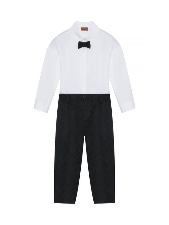 Комбинезон с имитацией рубашки и брюк Missoni | Фото 1