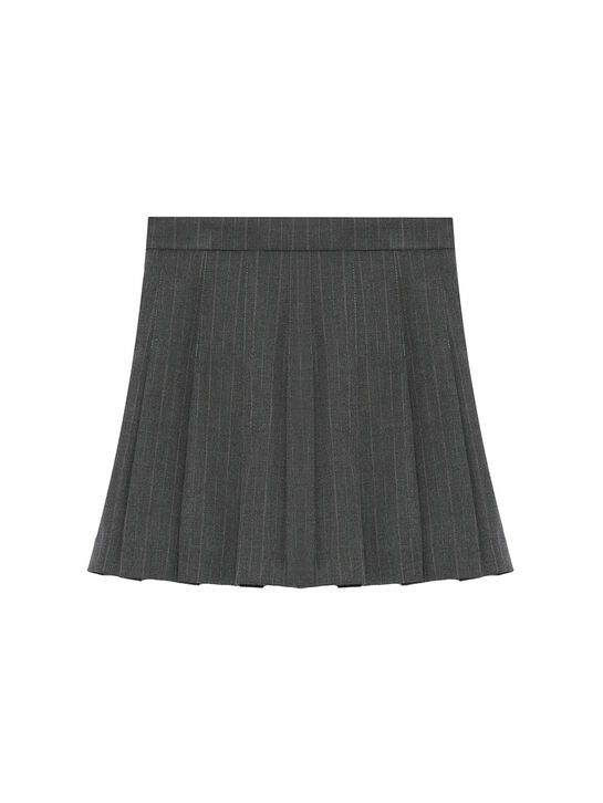 Юбка в полоску, серая Dan Maralex | Фото 4