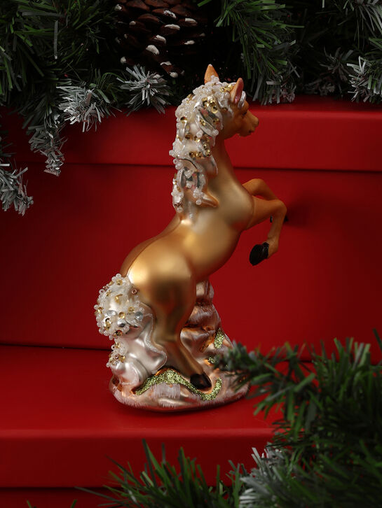 Елочная подвеска Лошадка, 16 см Goodwill | Фото 3