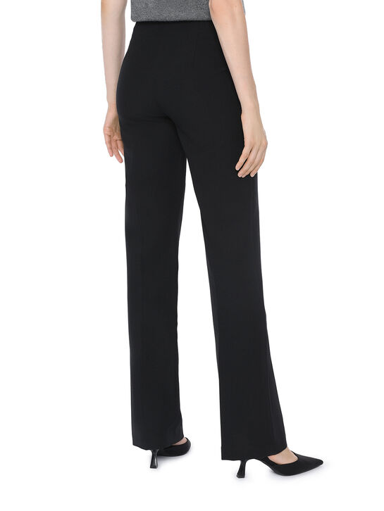 Брюки с декором &quot;роза&quot;, черные Blumarine | Фото 6