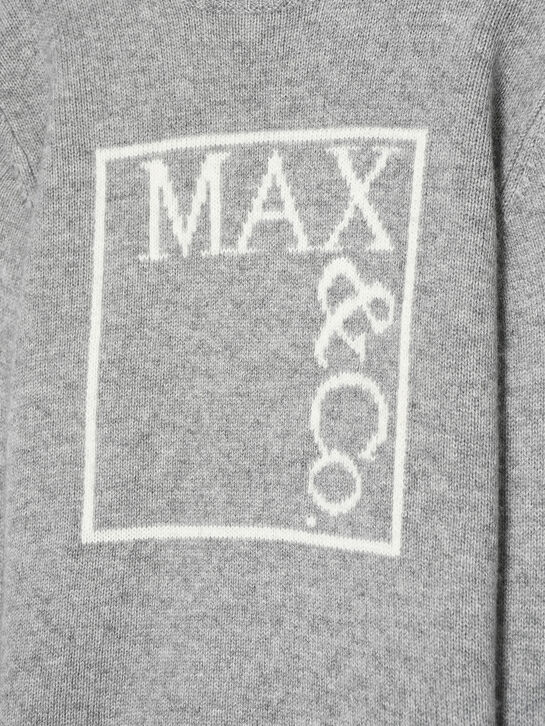 Джемпер с логотипом, интарсия Max&Co | Фото 3