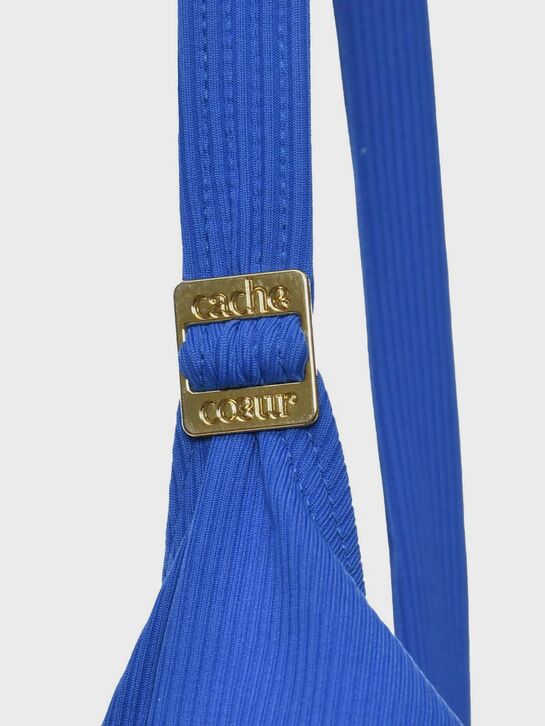 Купальник для беременных раздельный, синий Cache Coeur | Фото 3