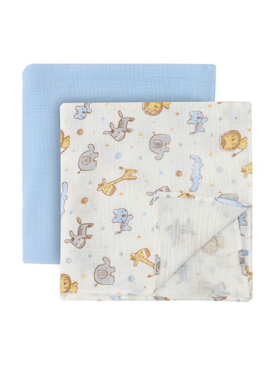 Комплект из 2 пеленок, 120x120 см Jan&Sofie | Фото 1