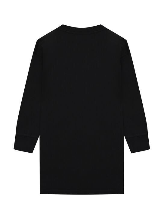 Платье-футболка с принтом &quot;медвежонок&quot;, черное Palm Angels | Фото 2