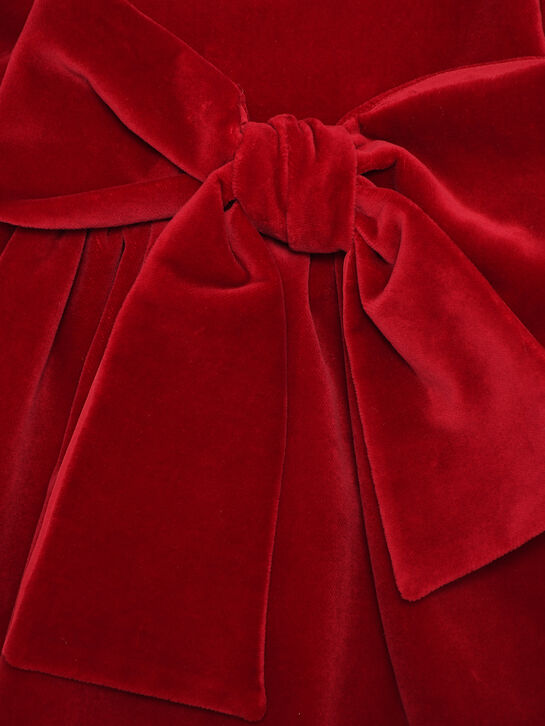 Платье с бантом, красное LaStupenderia | Фото 6